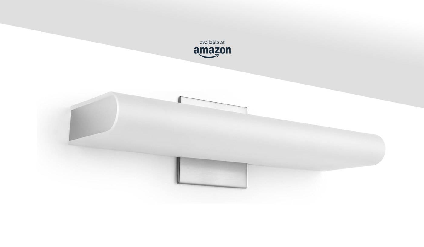 Sistema de apliques de igual sección, en cinco medidas de longitud disponibles: 10 cm., 20 cm., 40 cm., 60 cm., 80 cm. Minimalista, purista y discreto, de diseño elegante. De fácil montaje sobre espejos o toda superficie plana. Origen Argentina – Producto de exportación.